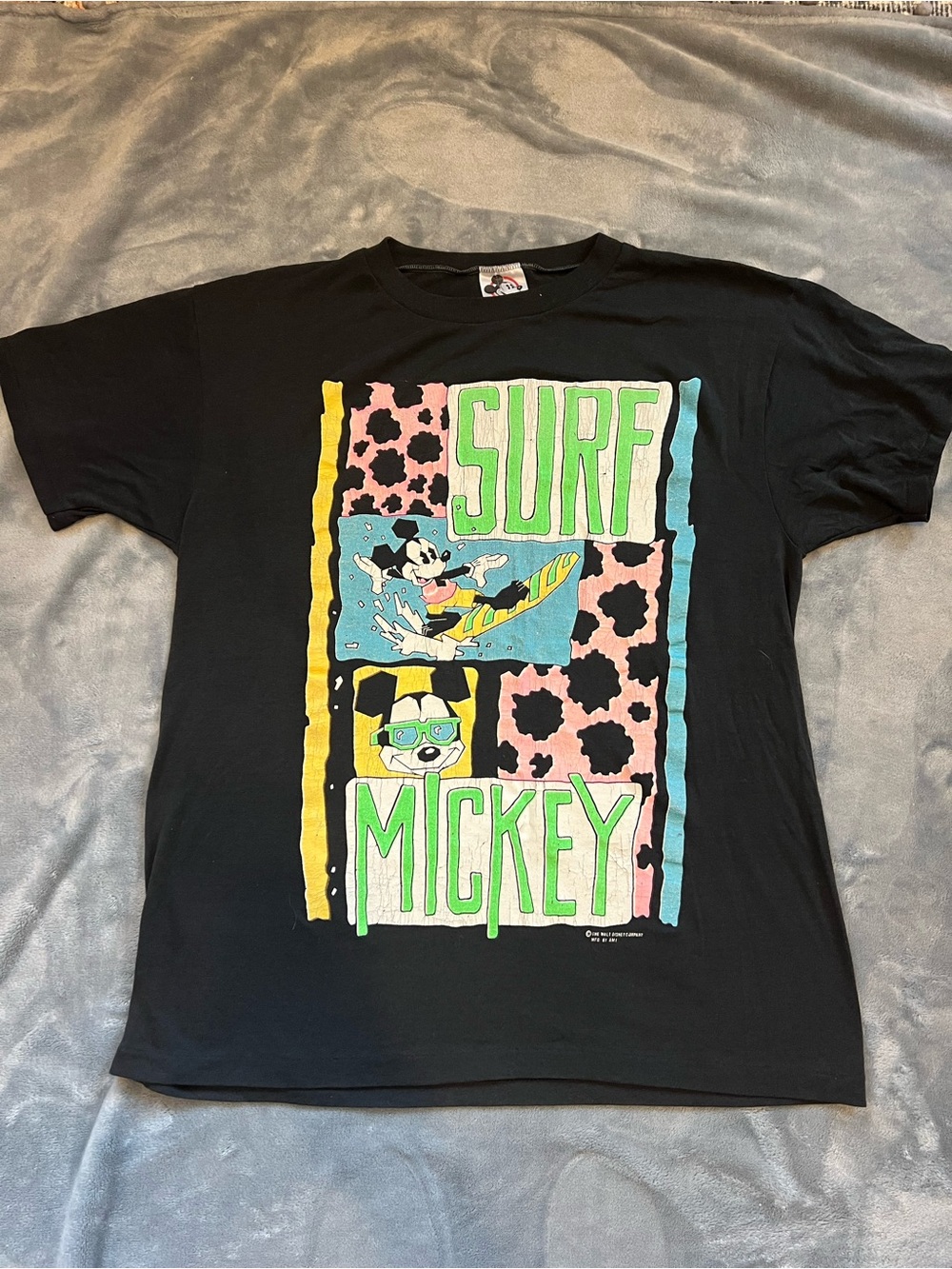Vintage Disney Surf Mickey Graphic Tee